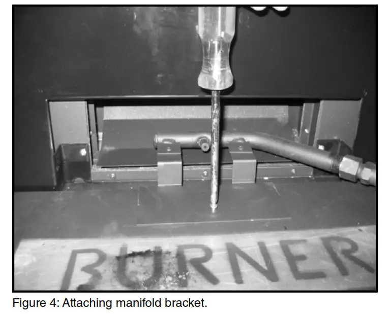 TOWN COUNTRY TC36D Black Diamond Burner Kit - manifold