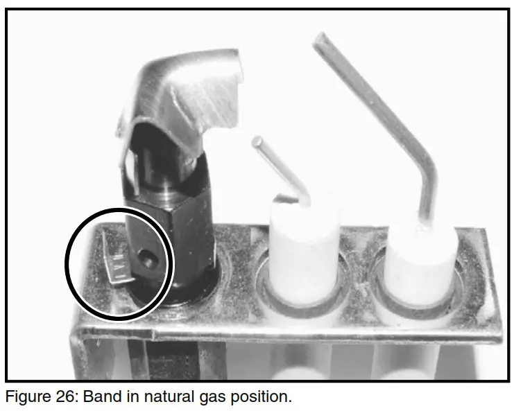 TOWN COUNTRY TC36D Black Diamond Burner Kit - natural gas