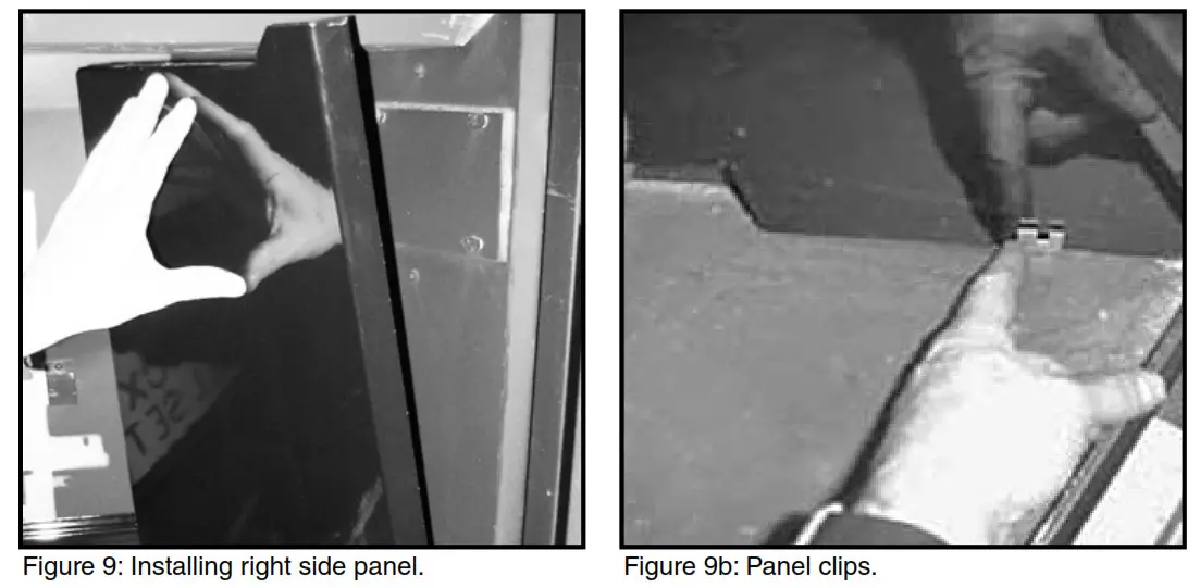 TOWN COUNTRY TC36D Black Diamond Burner Kit - panel