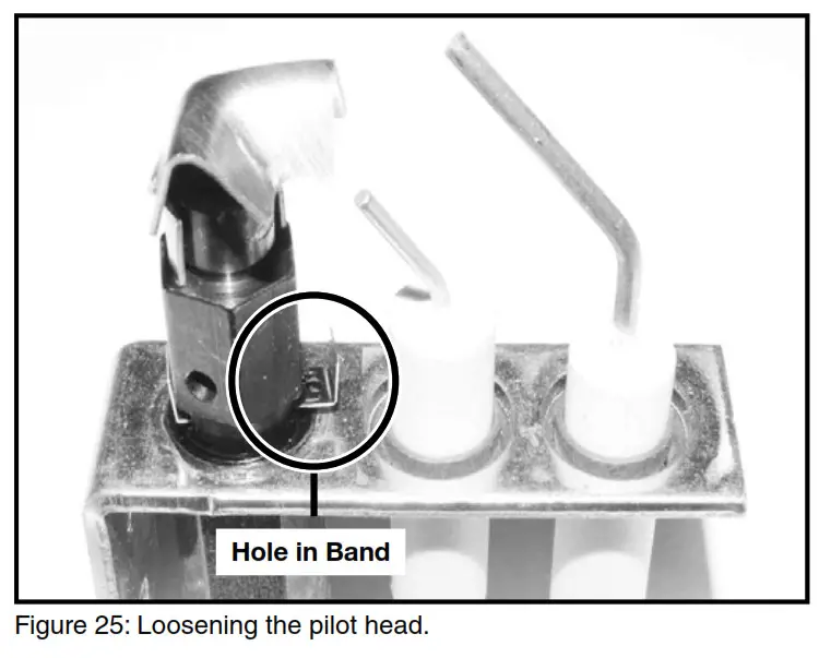 TOWN COUNTRY TC36D Black Diamond Burner Kit - pilot head