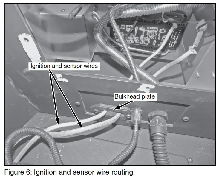 TOWN COUNTRY TC36D Black Diamond Burner Kit - sensor