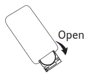 acerpure AF551-20W Air Circulator Fan Series - Open