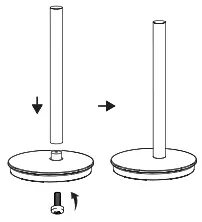 acerpure AF551-20W Air Circulator Fan Series - pedestal
