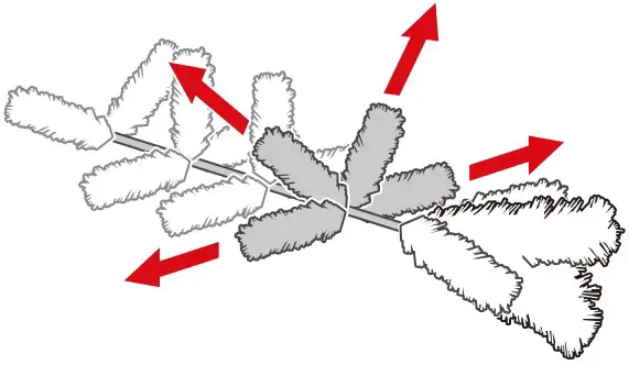 FLUFFING INSTRUCTIONS