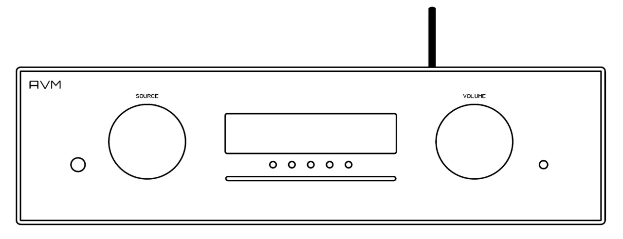 AUDIOPHILE MASTERPIECES OVATION CS 6.3 CD Receiver Streaming Amplifier