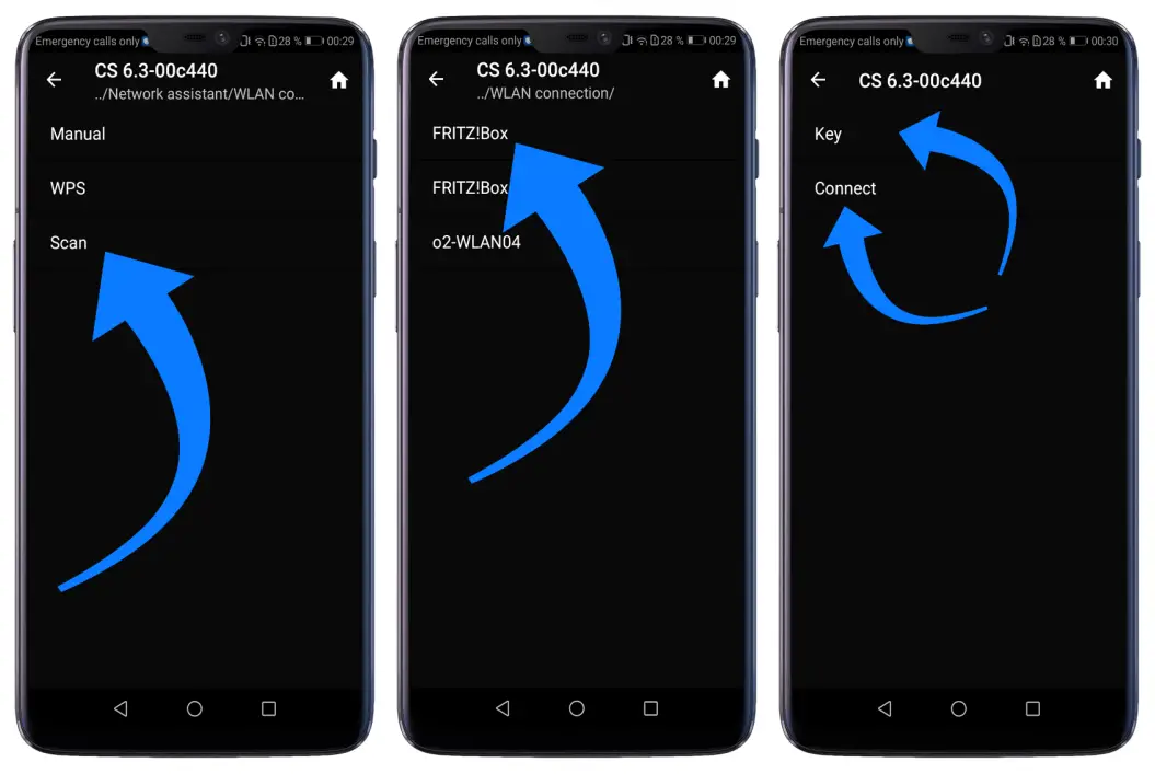 Network installation (LAN, WiFi)