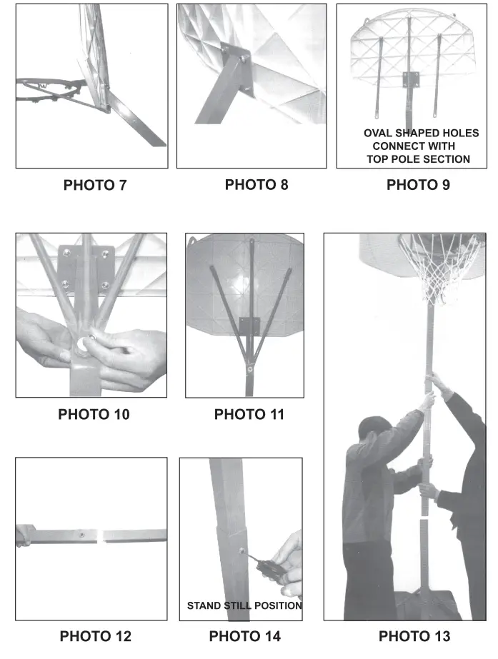 HOMCOM A61 005 Basketball Hoop - Part 2