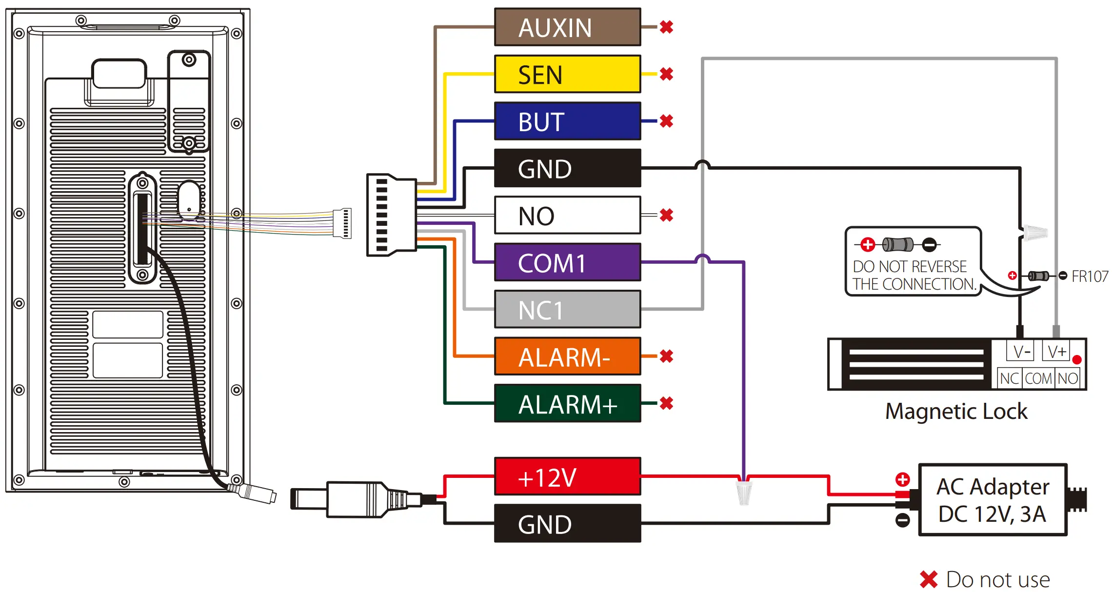 Lock Relay Connection