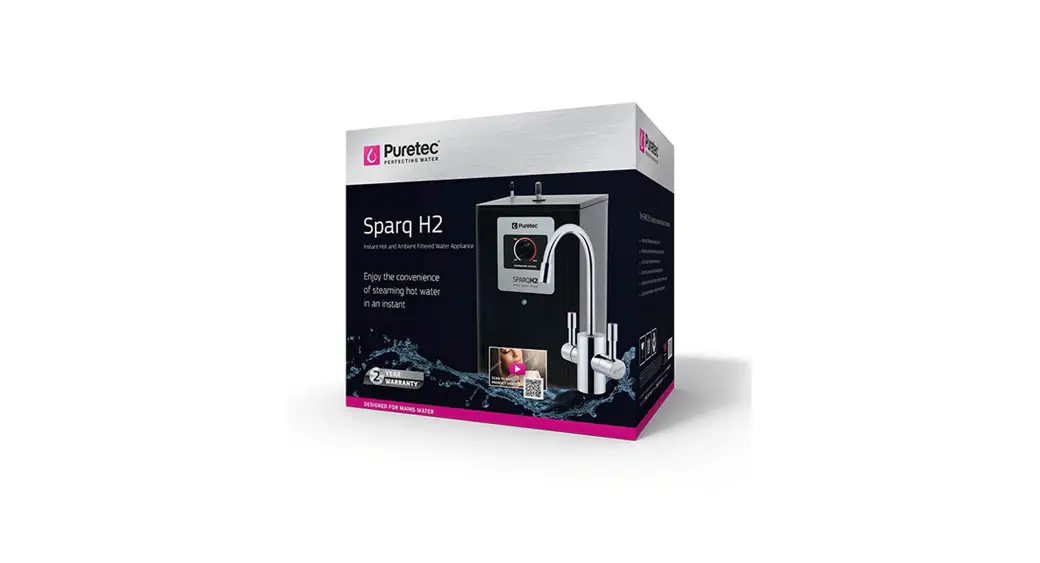Puretec Sparq H2 Instant Hot And Ambient Filtered Water Appliance User Guide