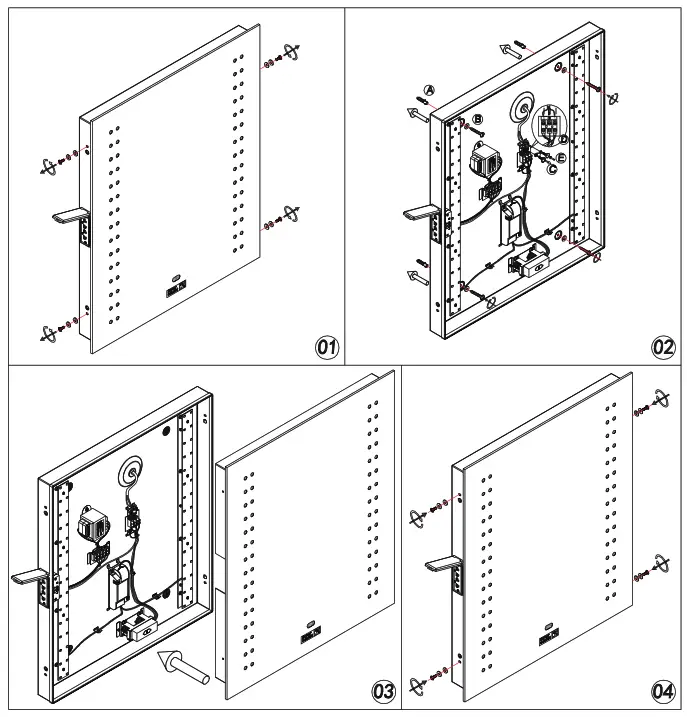 Saxby IM-13760-V3 Perle Shaver Mirror - Layout1
