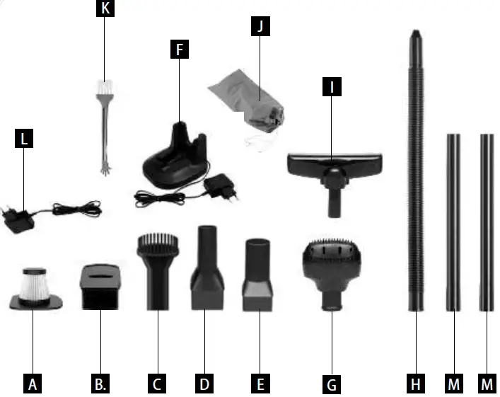 concept VP4350 Handheld Vacuum Black Bagless 02