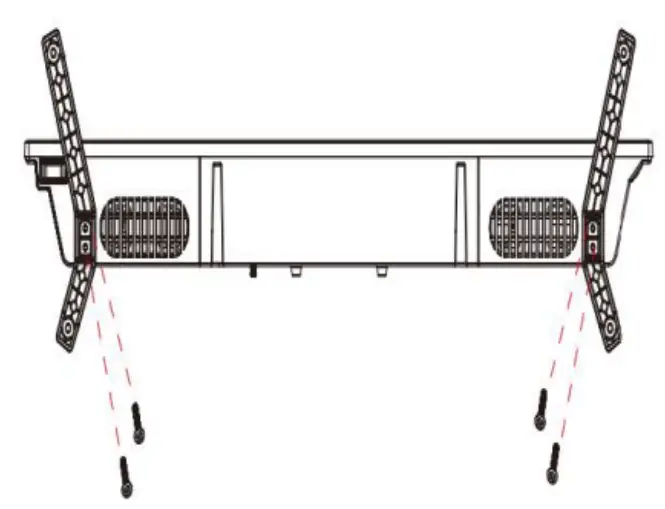 TV stand installation instructions