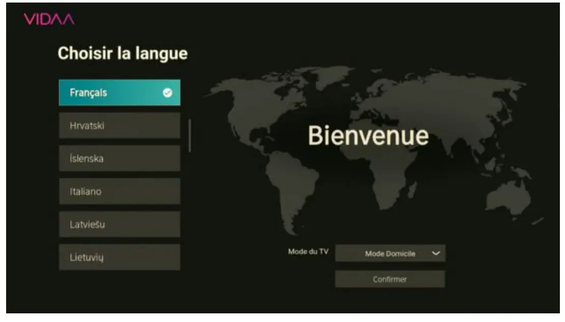 First time installation
