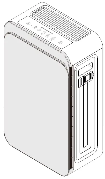 FIELD CONTROLS TRIO Plus Portable Air Purifier