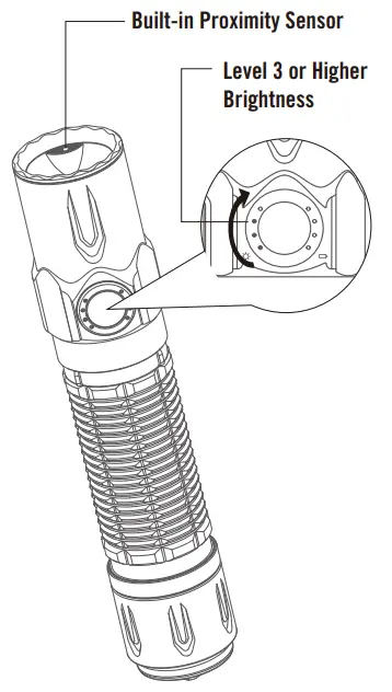 OLIGHT Warrior 3 S Flashlight - Insulating Film 1