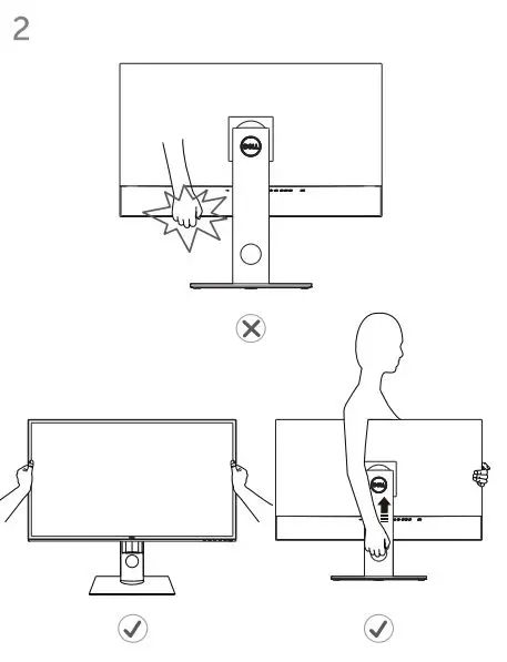 DELL UP3218K UltraSharp 8K Monitor User Guide - How to use