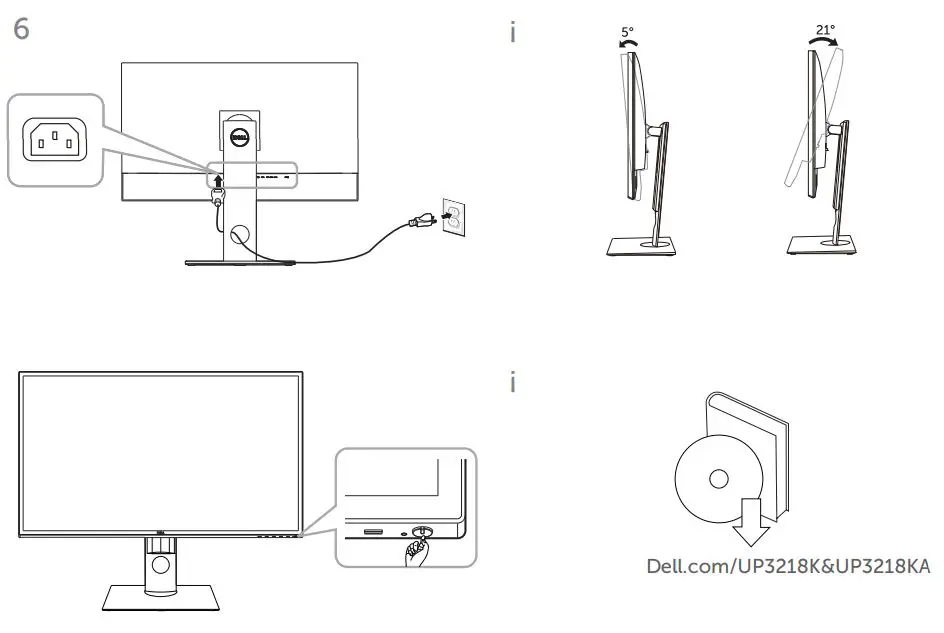 DELL UP3218K UltraSharp 8K Monitor User Guide - How to use