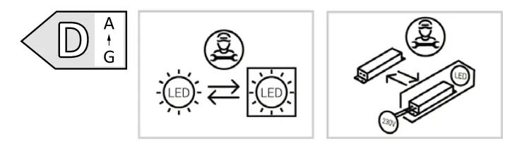 Nowodvorski LATH 8175 LED Wall Lamp - Figure