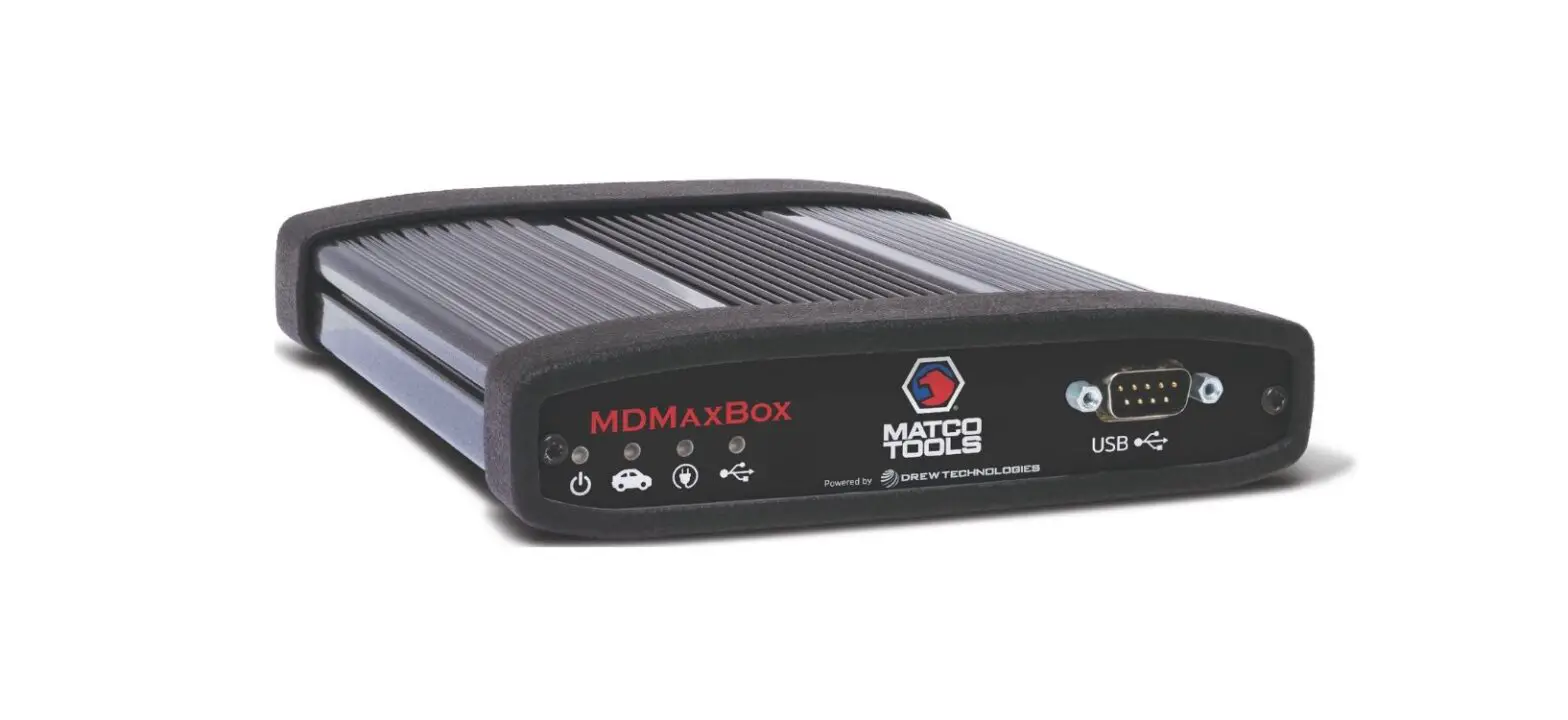 Matco Tools Mdmaxbox Vehicle Communication Interface User Guide