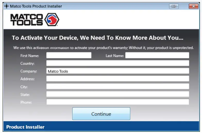 Installation & Device Activation