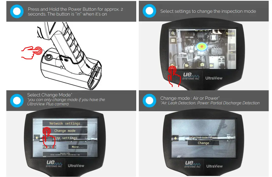 UE Systems UltraView Ultrasonic Air and Gas Leak Detection Camera - UltraView 1