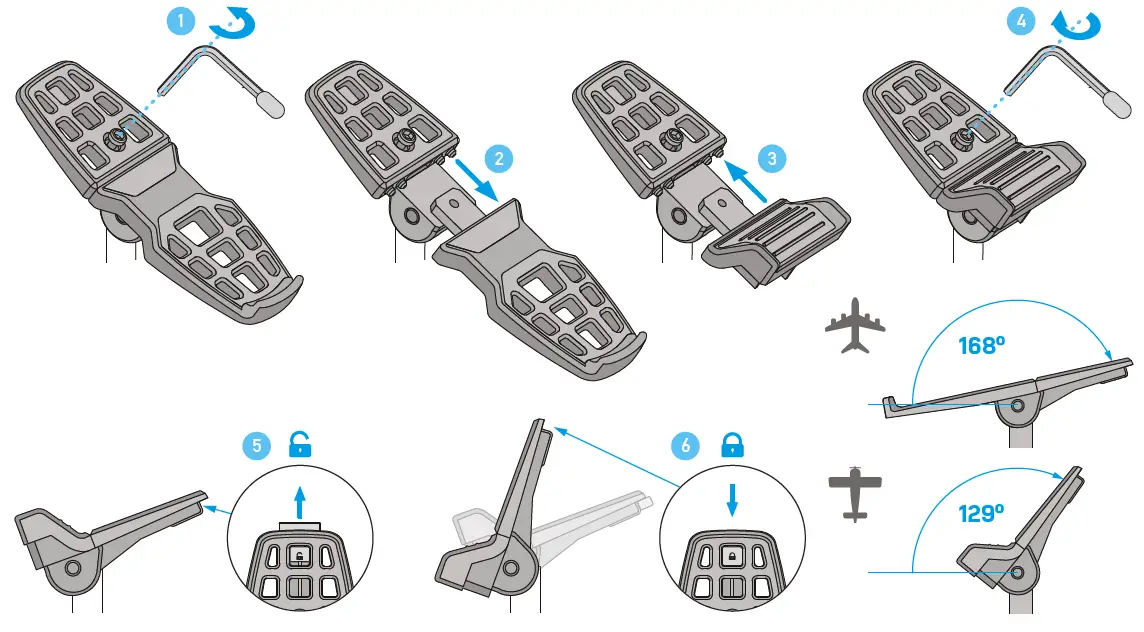 TURTLE-BEACH-Velocityone -Universal-Rudder-Pedal-Controls-FIG-3