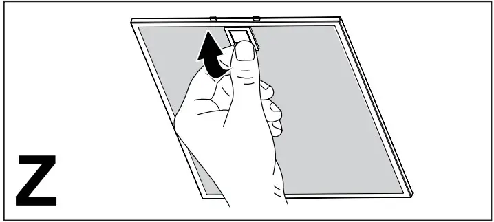 smeg KI52E3 Cooker Hood - using a damp