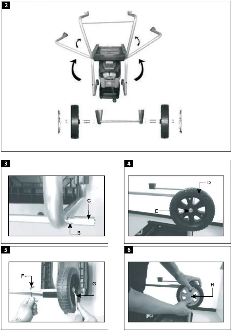 MEEC TOOLS GY6610 2800W Compost Shredder - Figure 2