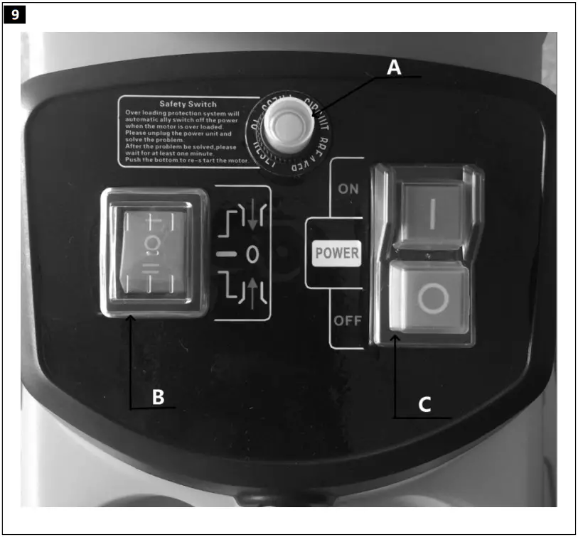 MEEC TOOLS GY6610 2800W Compost Shredder - Figure 4