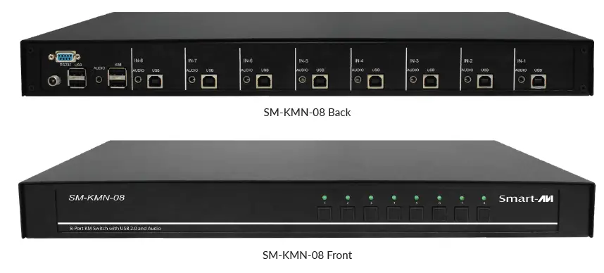 SmartAVI-SM-KMN-08-8-Port-KM-Switch-with-Audio-fig-1