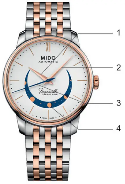MIDO M0272072201001 Analogue Mechanical Watches