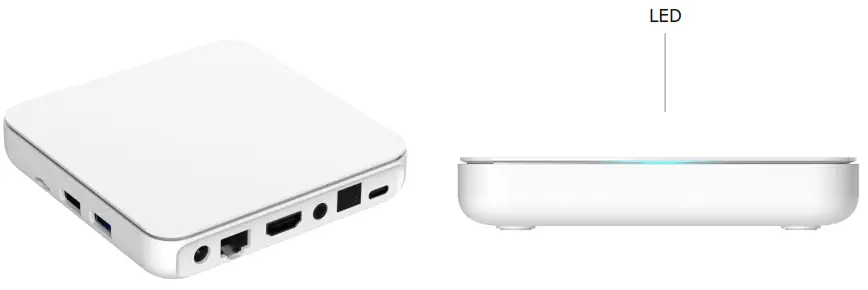 TRANSLITE GLOBAL TL-4KBR Android TV 4K HD Set Top Box - MECHANICAL DESIGN