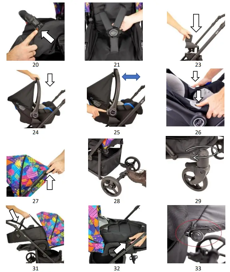 KUNERT Pram ROY Baby Stroller - parts 2