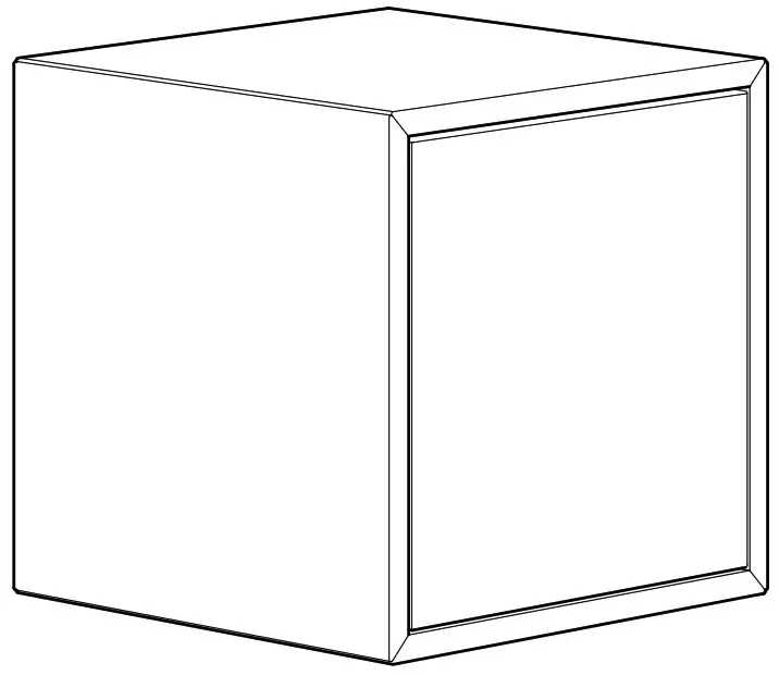 IKEA AA 1914535 7 101 EKET 1 Drawers Cabinet - Cover