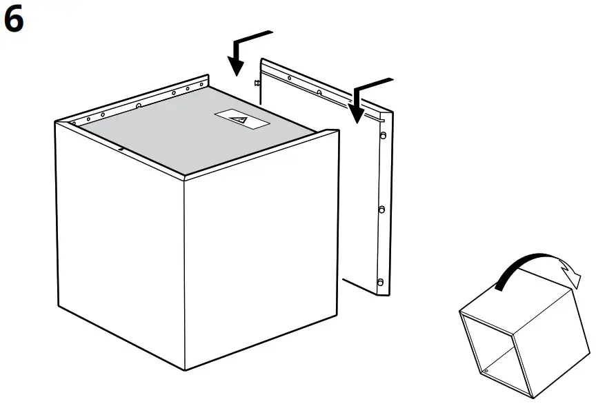 IKEA AA 1914535 7 101 EKET 1 Drawers Cabinet - Product Overview 12