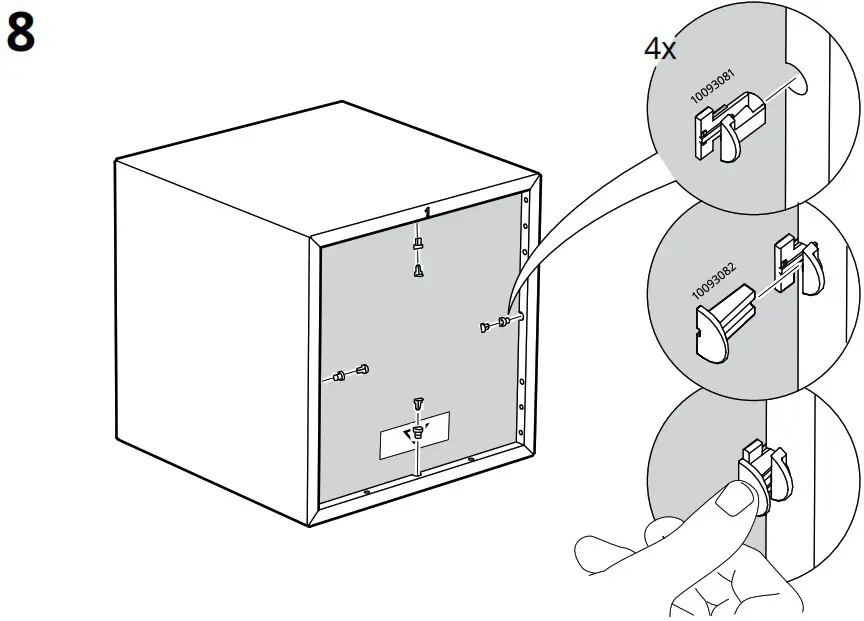 IKEA AA 1914535 7 101 EKET 1 Drawers Cabinet - Product Overview 14