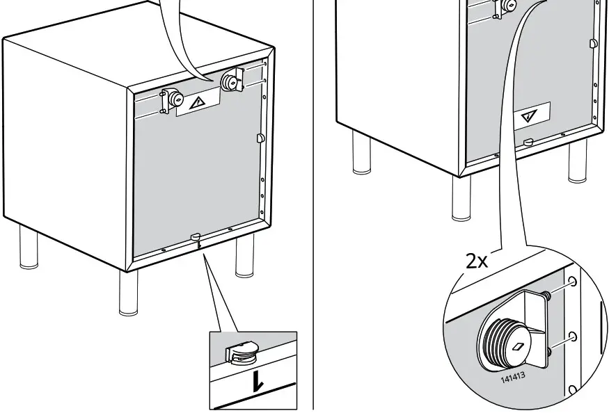 IKEA AA 1914535 7 101 EKET 1 Drawers Cabinet - Product Overview 17