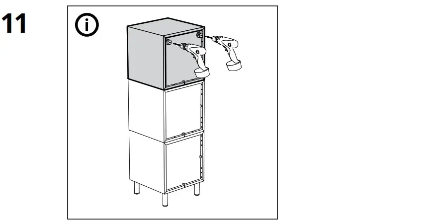 IKEA AA 1914535 7 101 EKET 1 Drawers Cabinet - Product Overview 18