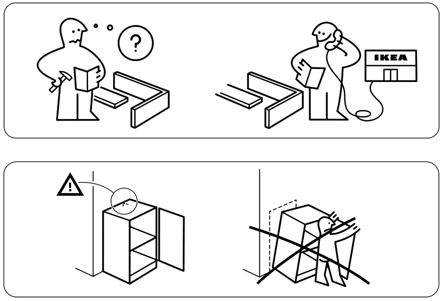 IKEA AA 1914535 7 101 EKET 1 Drawers Cabinet - Product Overview 2