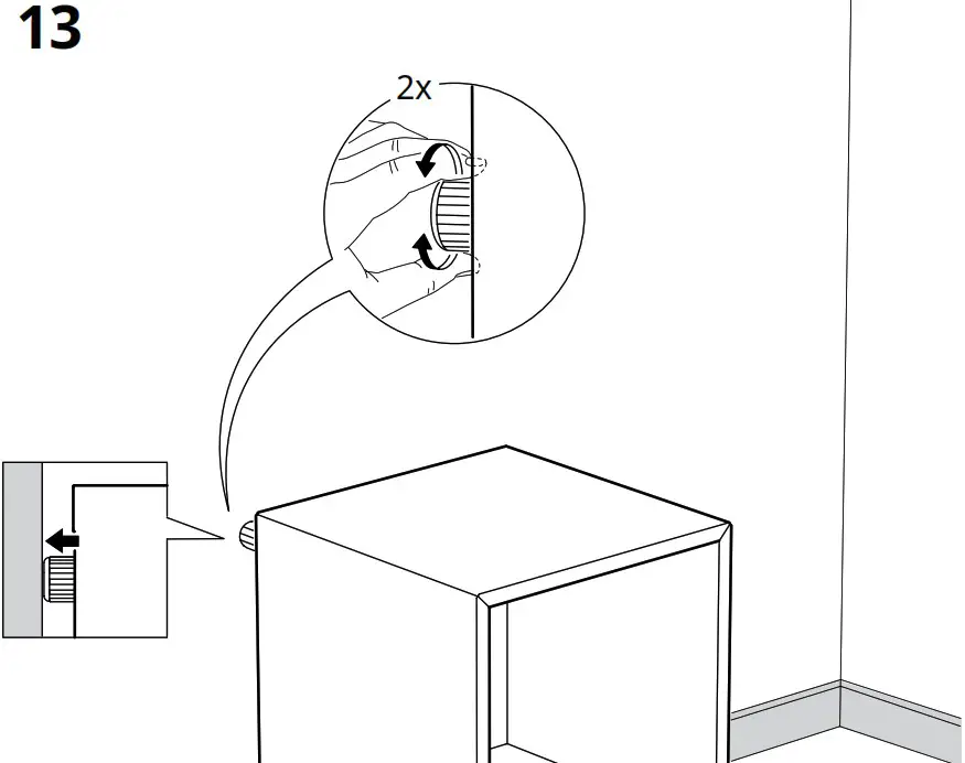 IKEA AA 1914535 7 101 EKET 1 Drawers Cabinet - Product Overview 22