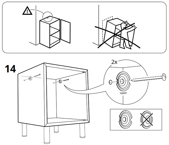 IKEA AA 1914535 7 101 EKET 1 Drawers Cabinet - Product Overview 28