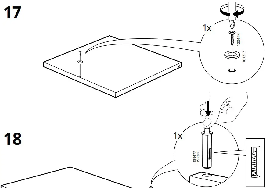IKEA AA 1914535 7 101 EKET 1 Drawers Cabinet - Product Overview 32