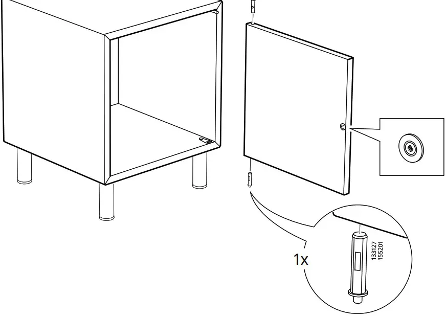 IKEA AA 1914535 7 101 EKET 1 Drawers Cabinet - Product Overview 33
