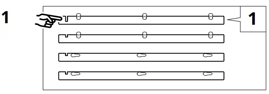 IKEA AA 1914535 7 101 EKET 1 Drawers Cabinet - Product Overview 5