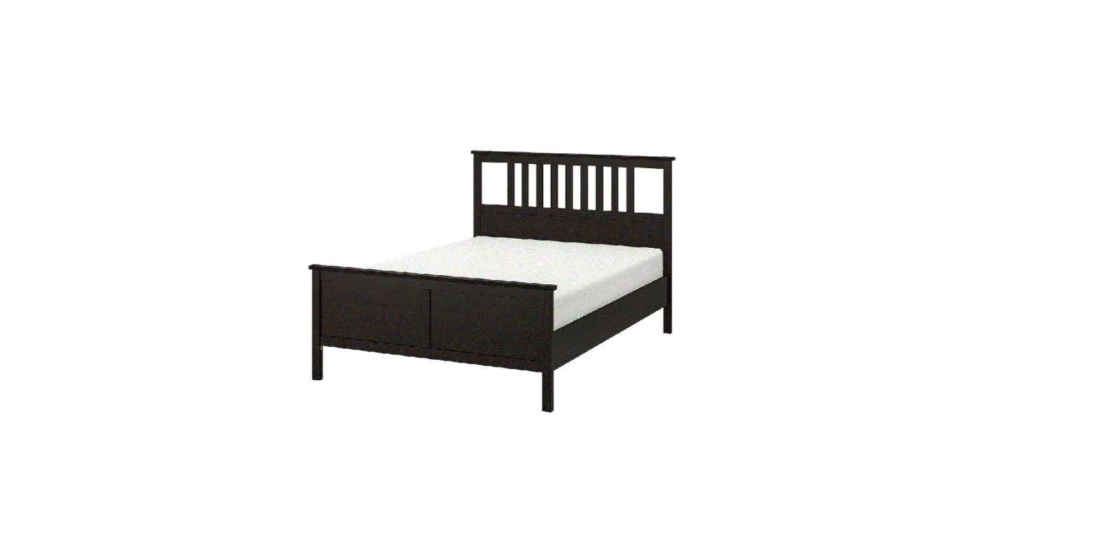 Ikea Aa-1832778-3 Hemnes Black Brown Bed Base Instruction Manual Ikea Aa-1832778-3 Hemnes Black Brown Bed Base Instruction Manual