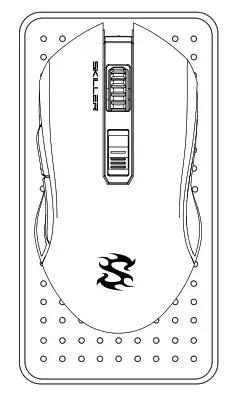 Sharkoon SKILLER SGM3 Wireless Gaming Mouse - Charging