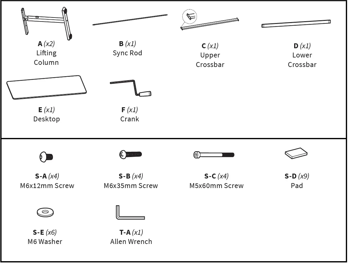 V-I-V-O-DESK-M55TB-Crank-55X24-Inch-Height-Adjustable-Desk-FIG-2