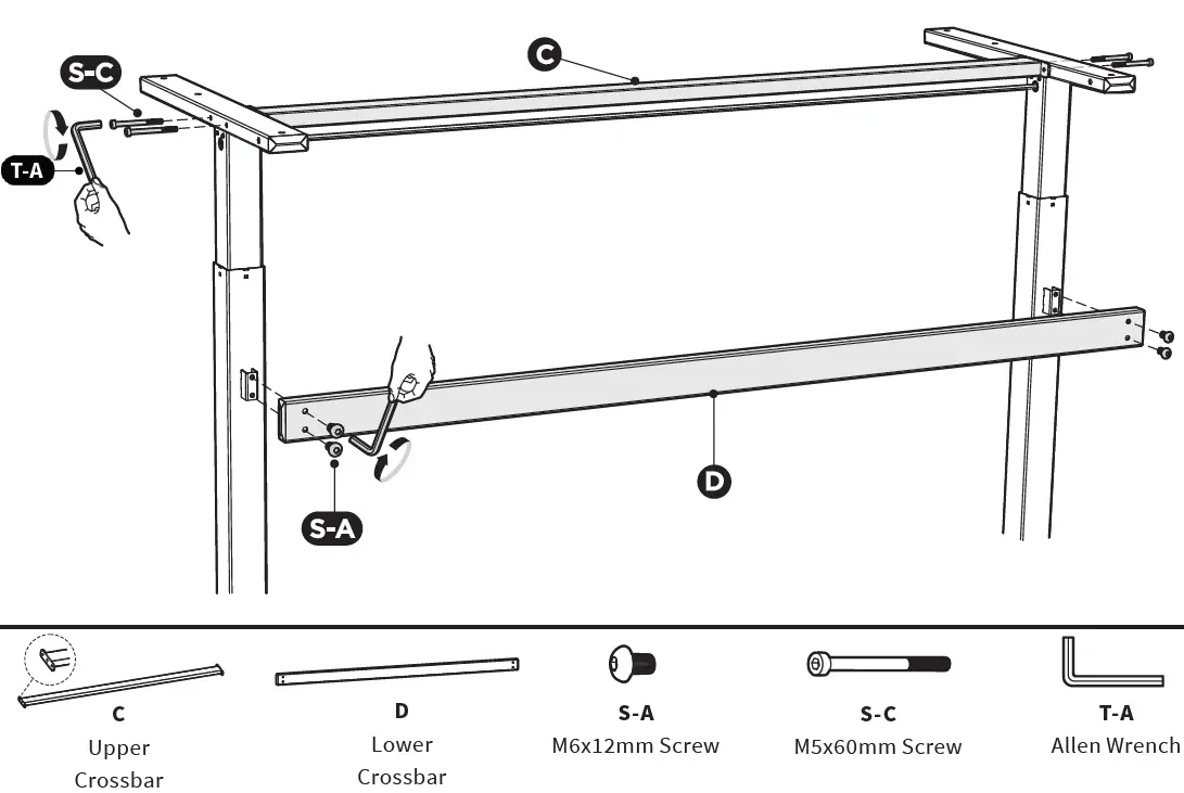 V-I-V-O-DESK-M55TB-Crank-55X24-Inch-Height-Adjustable-Desk-FIG-4
