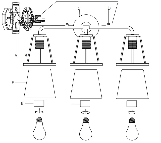 CRYSTORAMA-FUL-913-BK-CL-Fulton-3-Light-Black-Bathroom-Vanity-fig-6