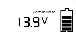 POWERTECH MB3910 10 Step Intelligent Lead Acid and Lithium Battery Charger - AGM